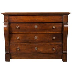 French Restauration Period Four-Drawer Commode