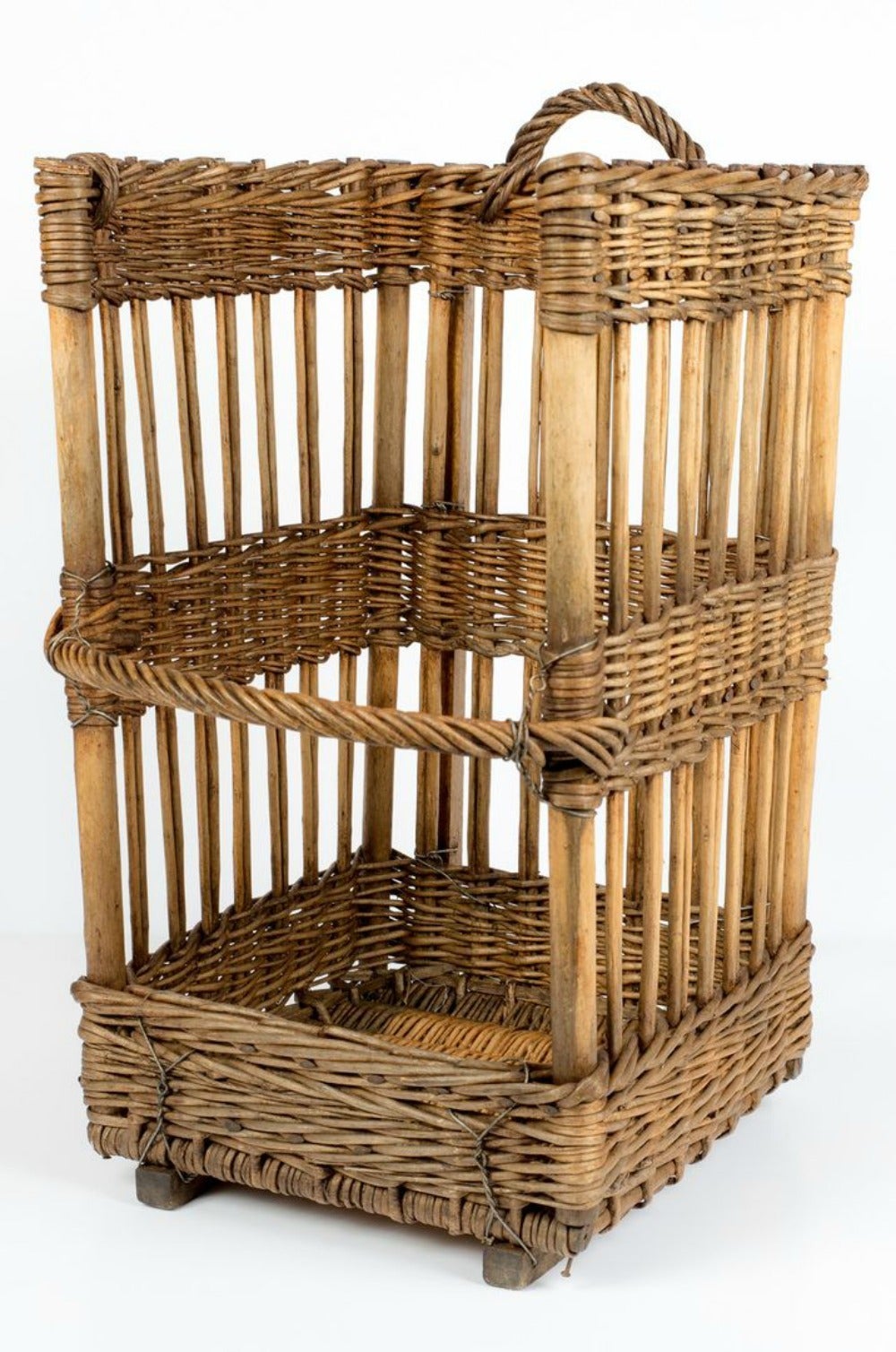 Large Open Sided French Baguette Basket 3