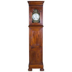 Antique French Louis Philippe Period Longcase Clock