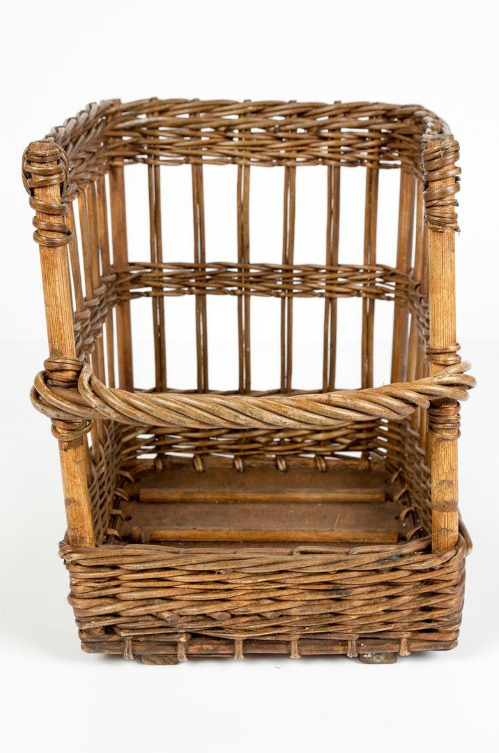 Short OpenSided French Baguette Basket at 1stDibs 3 sided basket
