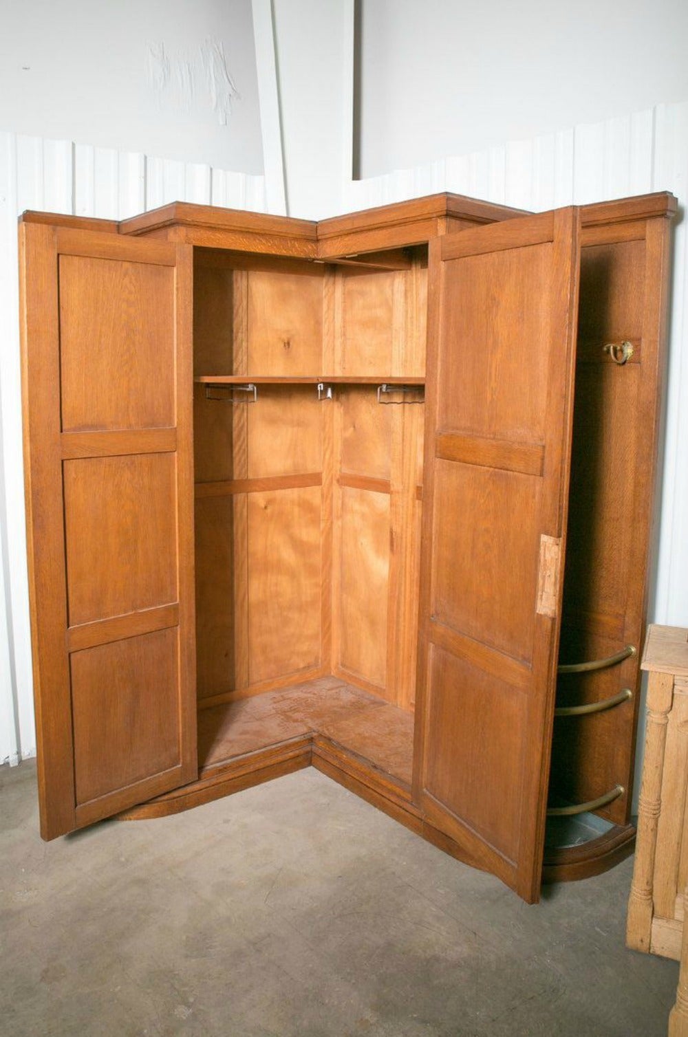 corner cabinet for closet