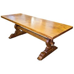 Antique French Trestle Table