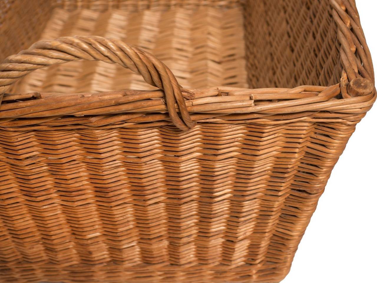 Handwoven Country French Basket 1