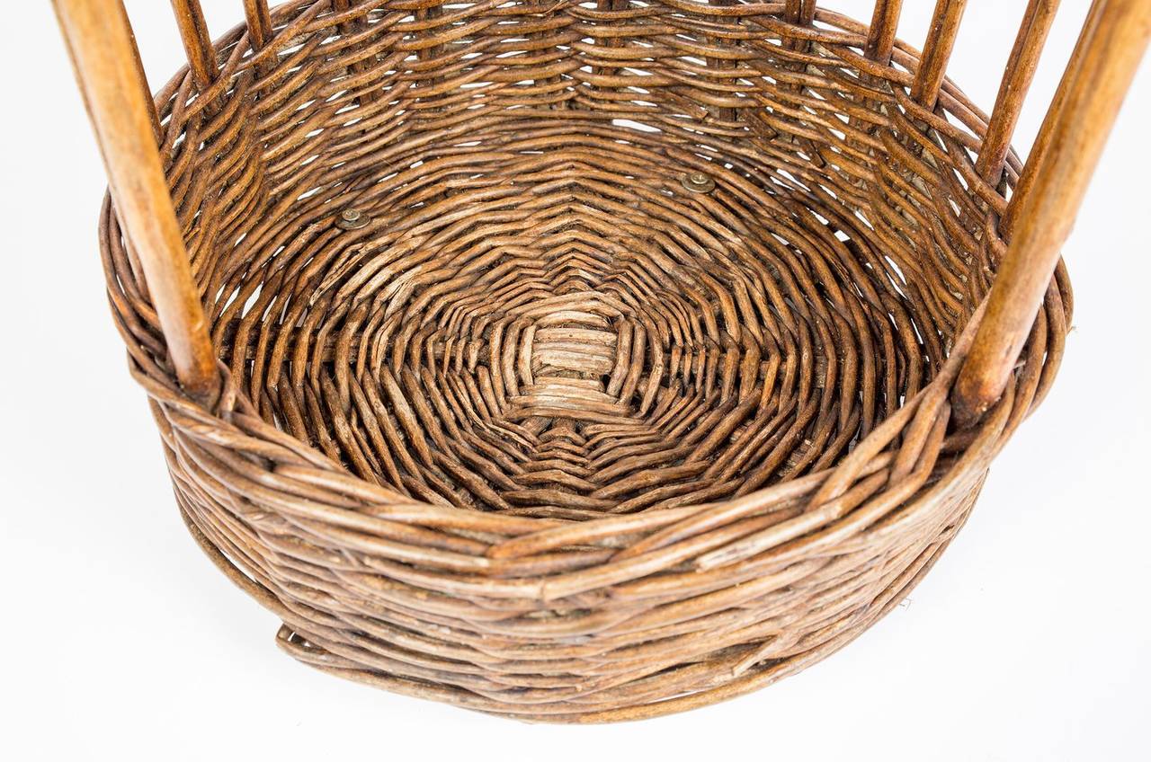 Large French Open-Sided Baguette Basket 2