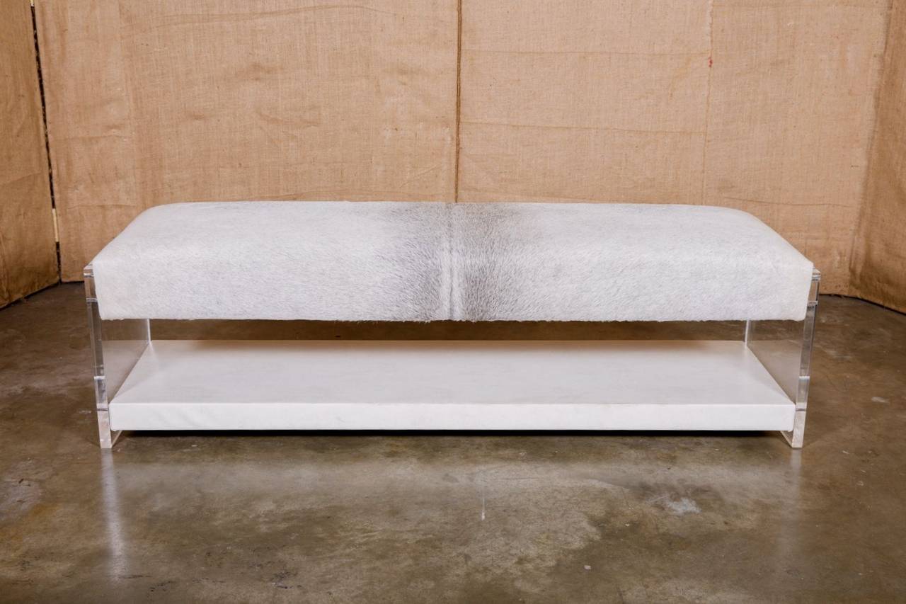 acrylic lucite benches