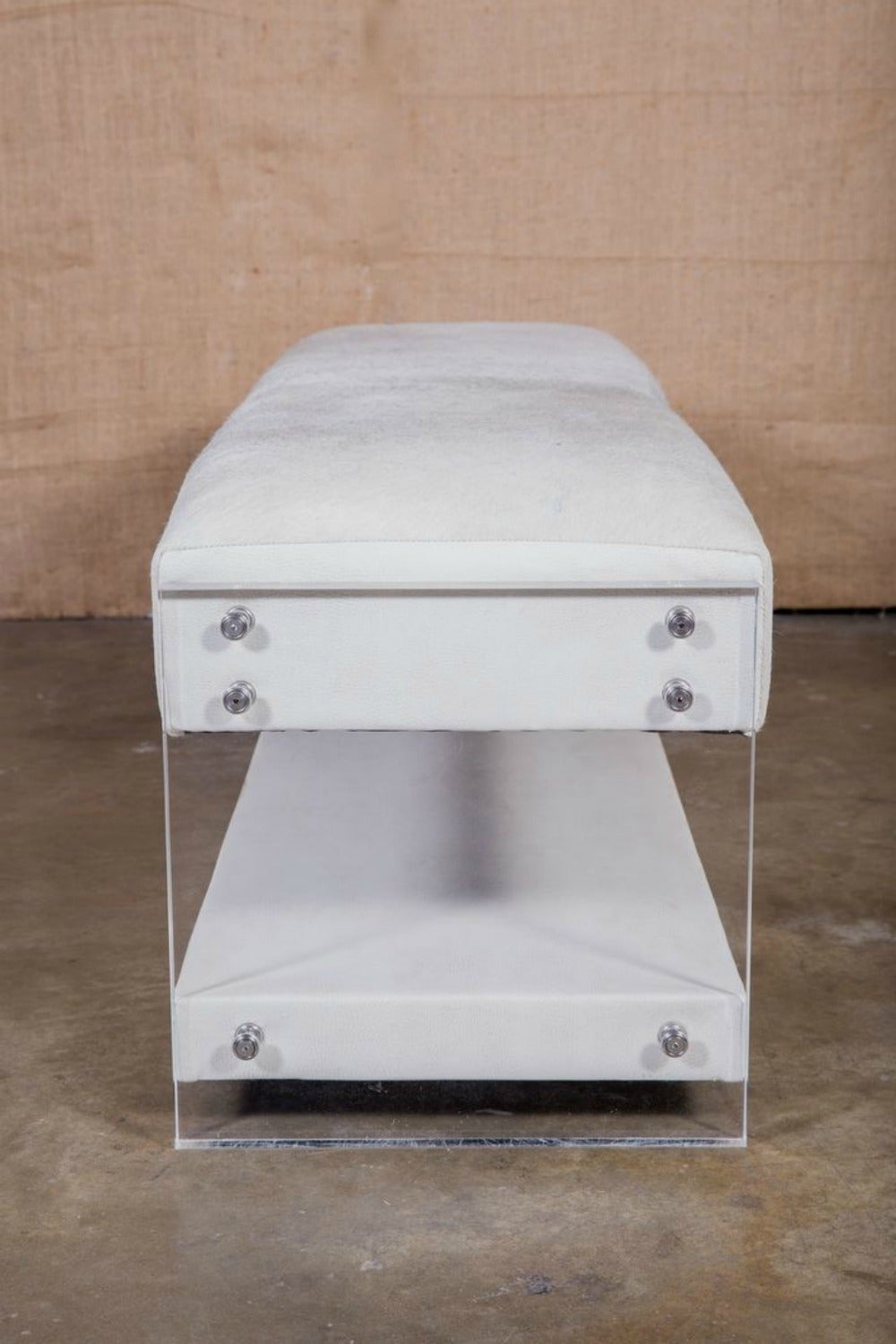 Yves Lucite Benches 1