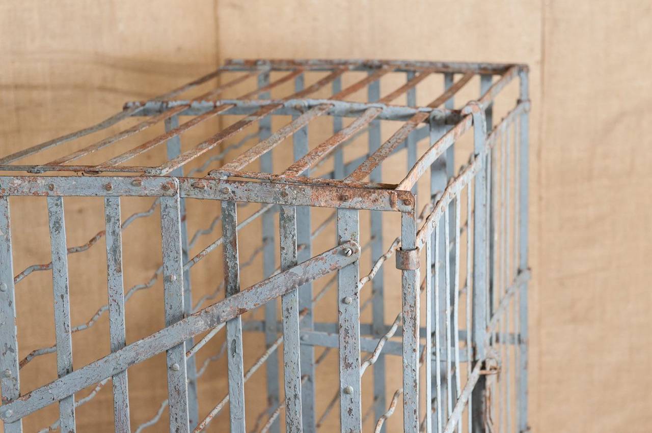20th Century Antique French Wine Cage