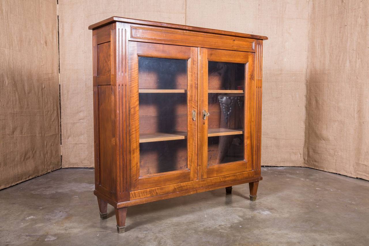 19th Century French Directoire Style Vitrine or Bookcase