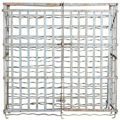 Antique French Wine Cage
