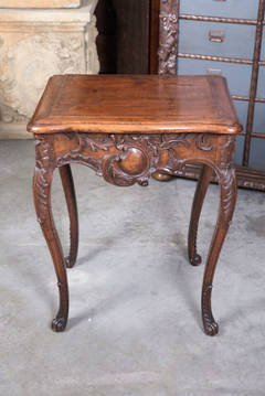 18th Century Neapolitan Italian Rococo Console Table