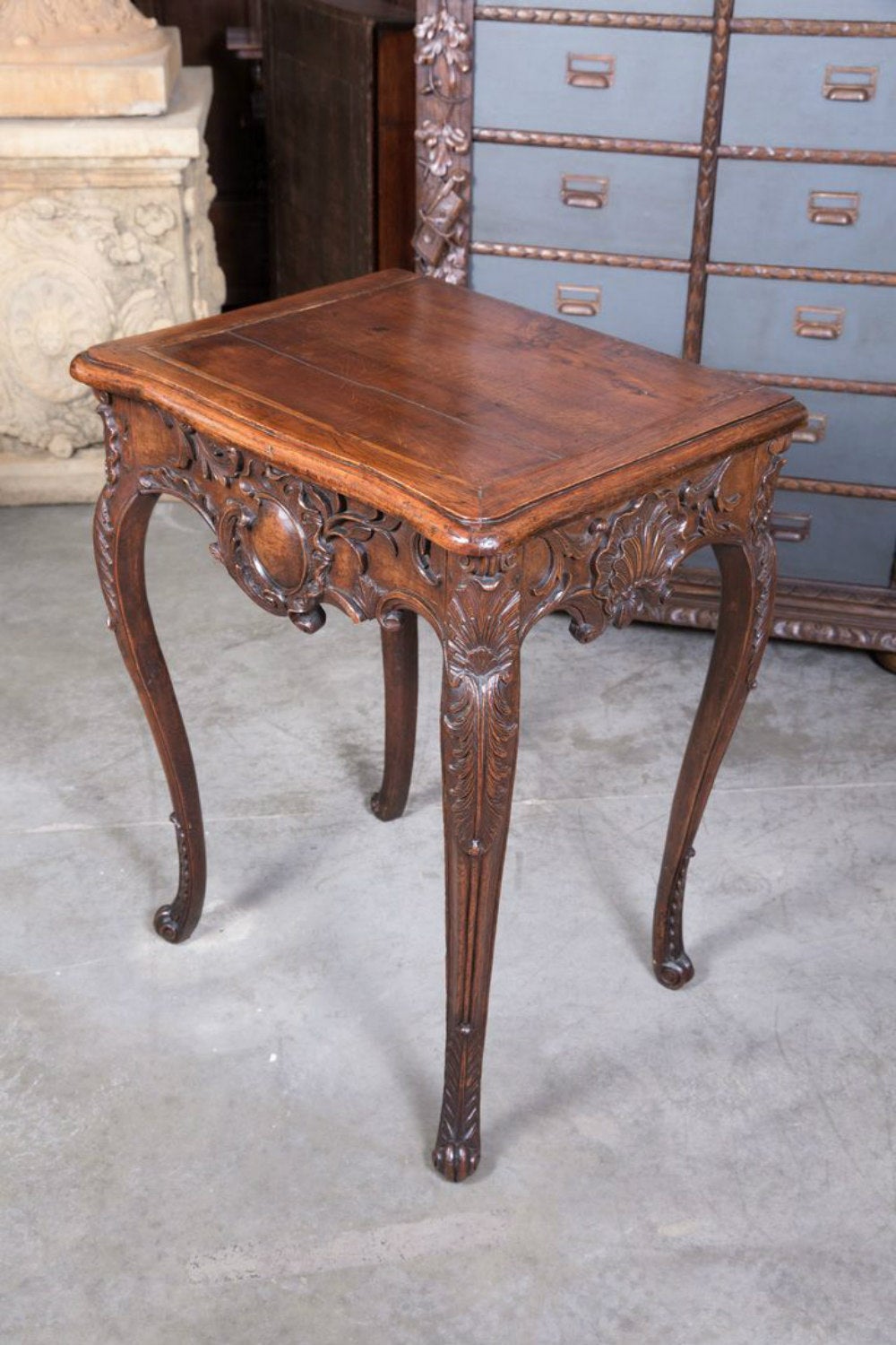 18th Century Neapolitan Italian Rococo Console Table In Excellent Condition In Birmingham, AL