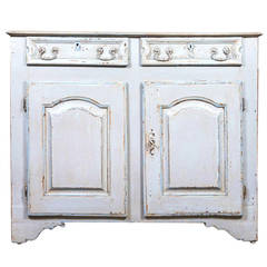 18th Century French Louis XIV Painted Buffet d'Appui