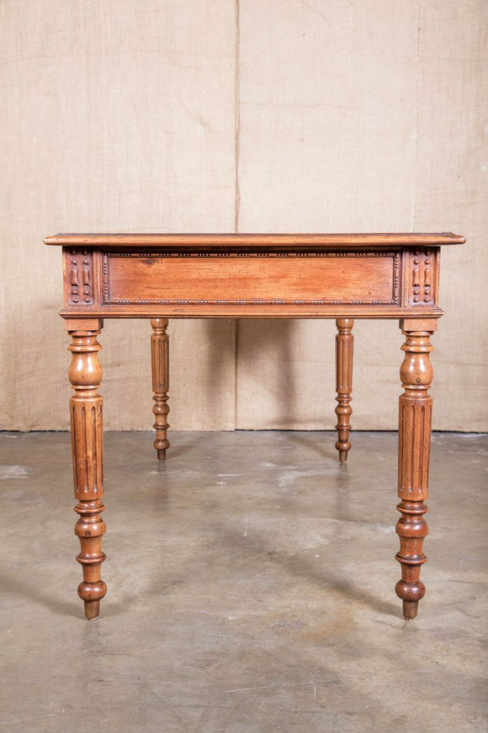 French Louis XVI Style Bureau Plat or Desk 1