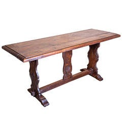 18th Century Country French Console or Center Table