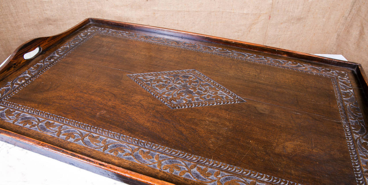 Large wooden tray with handles Large Courtland Brown Hand-Carved Round Tray $ (22) Round Black Washed Wooden Tray $ (8) Brown Rectanglular Wooden Tray with Handles $ (2) Hand-Carved Fiesta Tray $ (6) Water Hyacinth Wicker Tray $ (4) See All 80 Trays. Sort By.