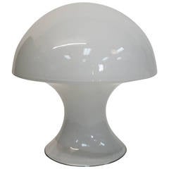 Murano Glass Mushroom Lamp by Gino Vistosi