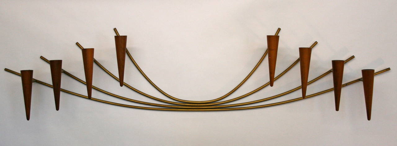 Candelabra Wall Sconce by Gaylord Ortman