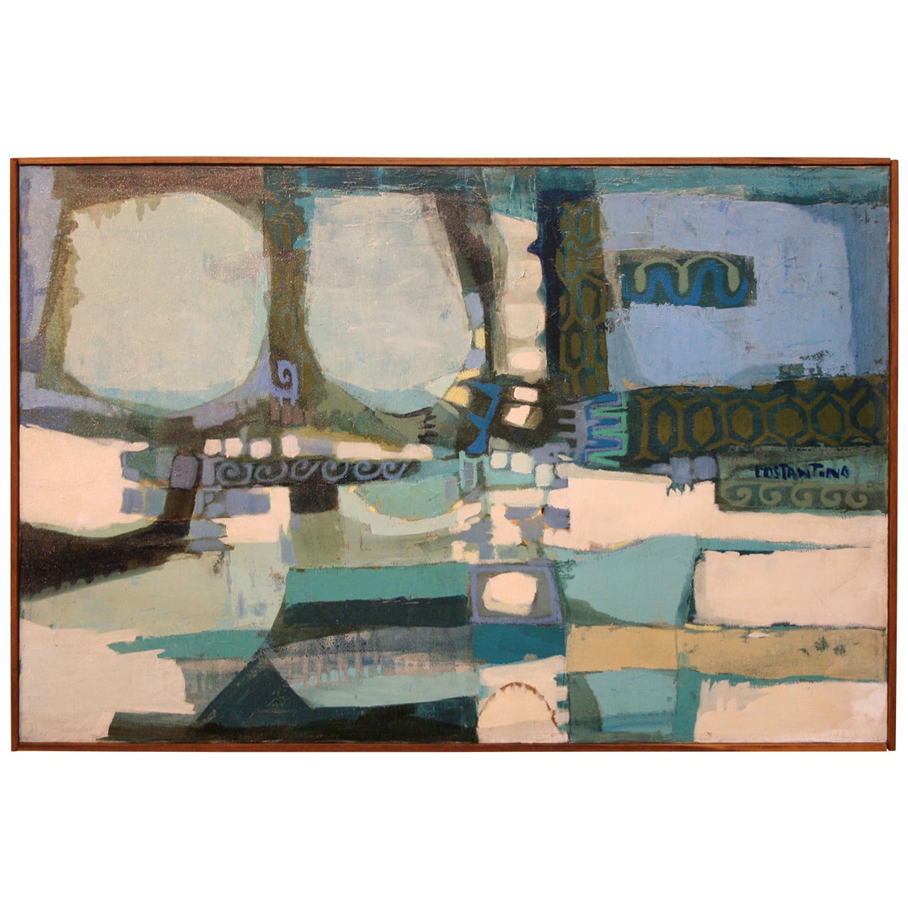 Mid-Century Abstract by Ralph Constantino