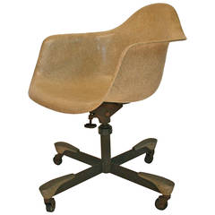 Eames Fiberglass Rolling Chair for Herman Miller