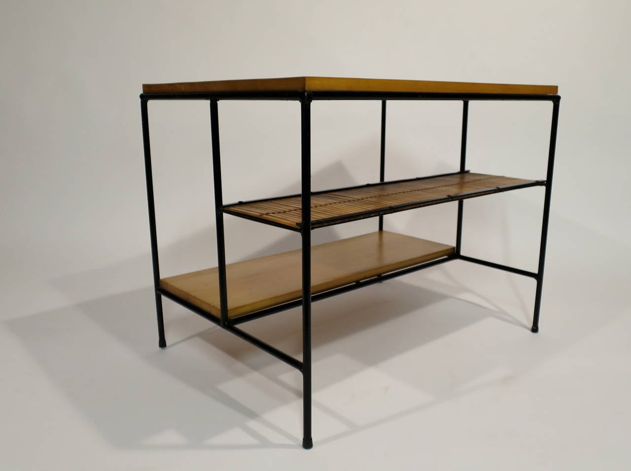 Mid-Century Modern Paul McCobb Planner Group Iron and Wood Table