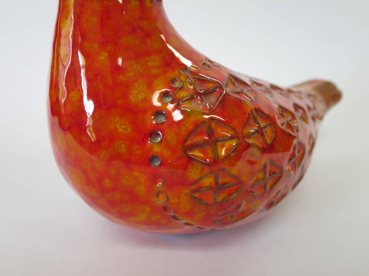 Bitossi Glazed Ceramic Bird for Raymor 1