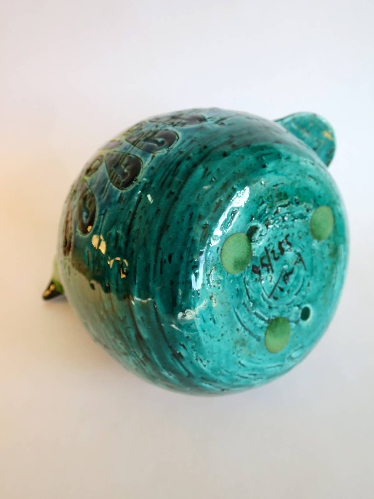Mid-20th Century Ceramic Bird Sculpture by Bitossi for Raymor