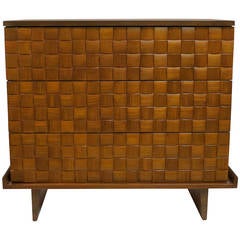 Basket Weave Dresser by Paul Laszlo for Brown & Saltman