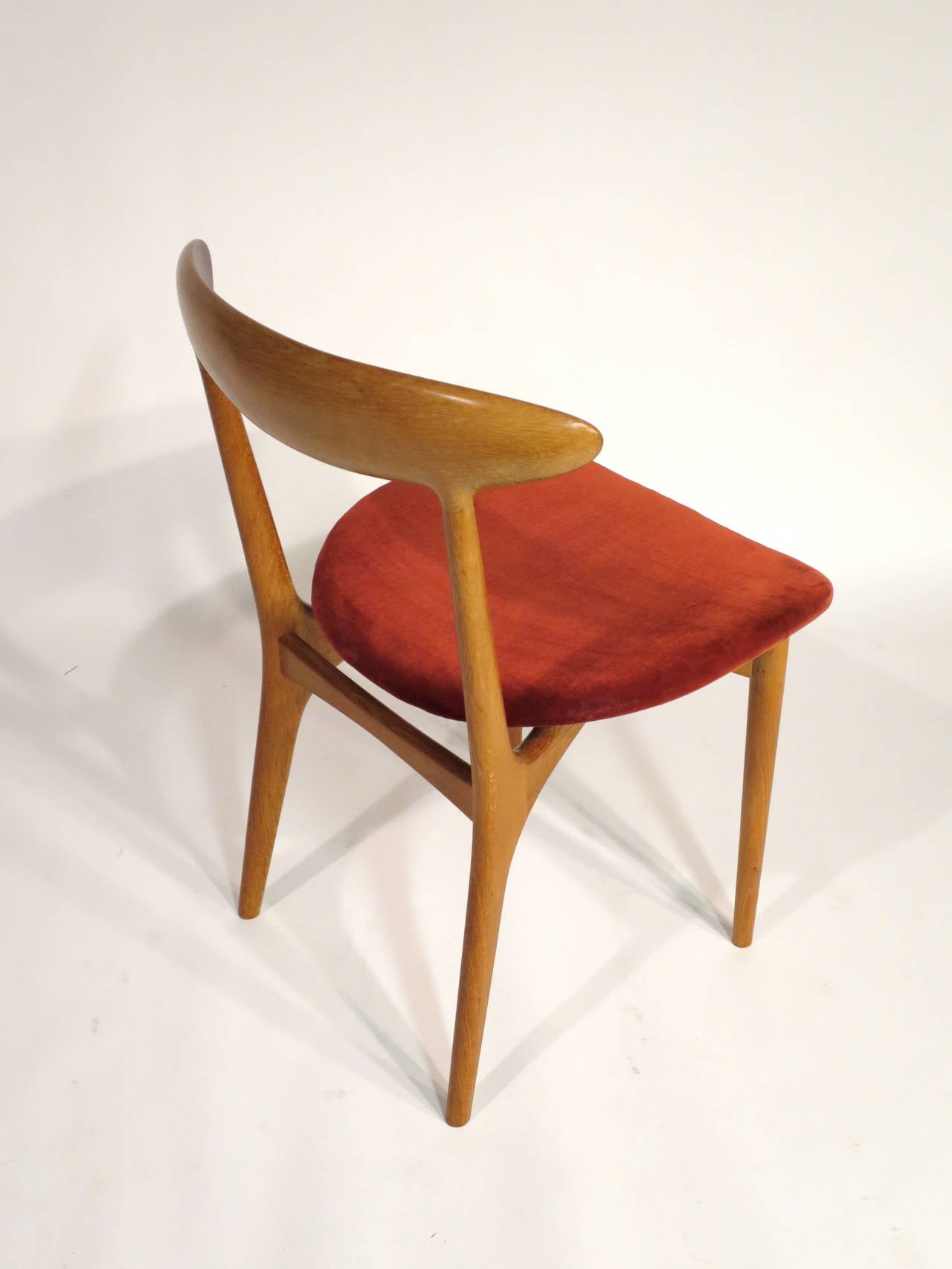 Set of Six Mid-Century Chairs by Kurt Ostervig 1