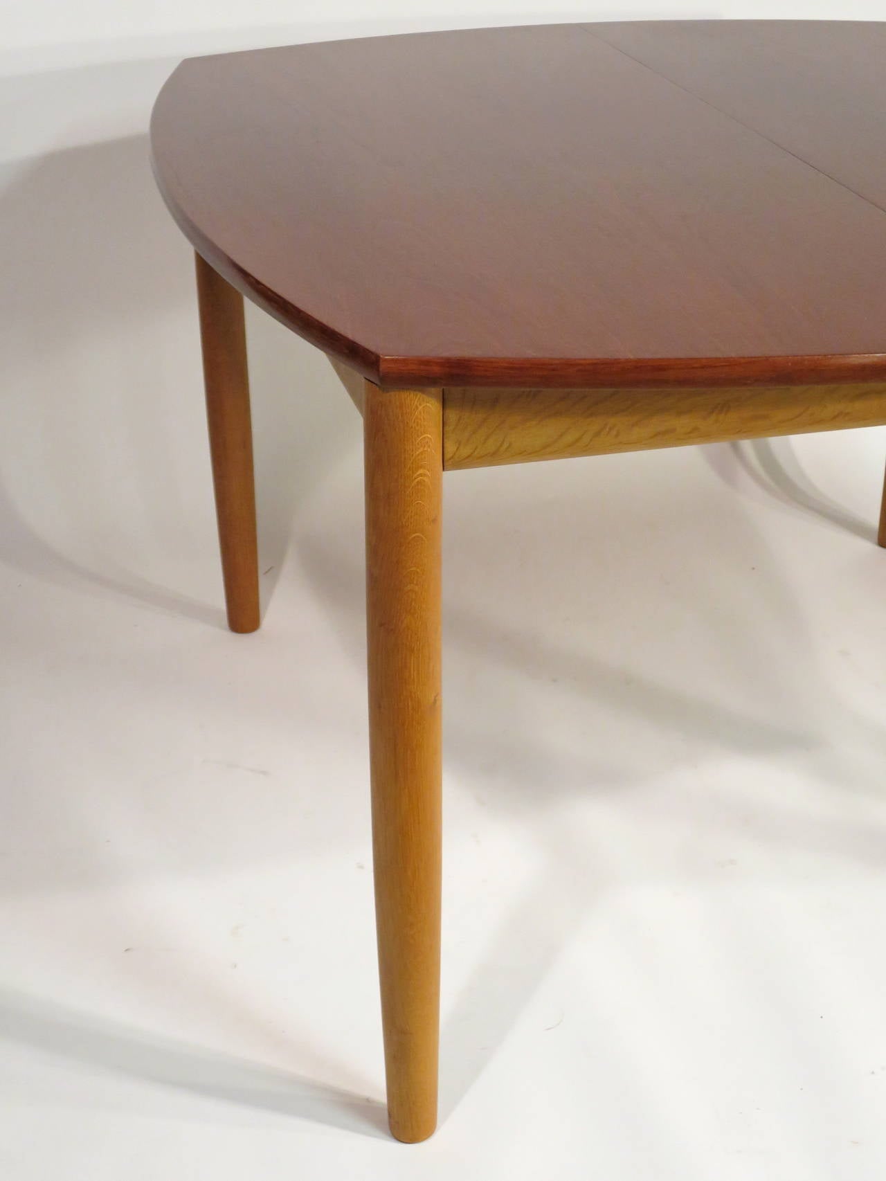 Oak Danish Modern Table by Arne Hovmad Olsen