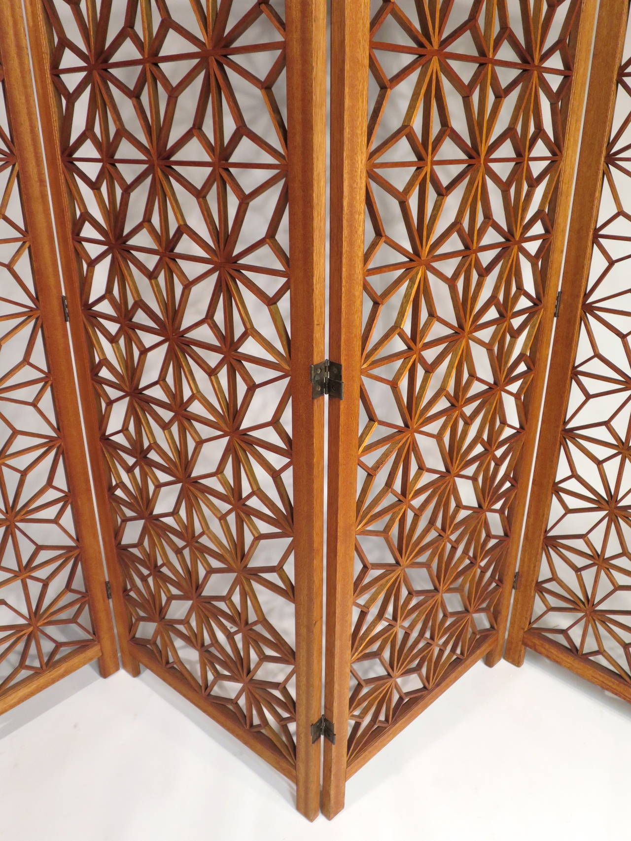 American Mid-Century Modern Geometric Screen or Divider For Sale