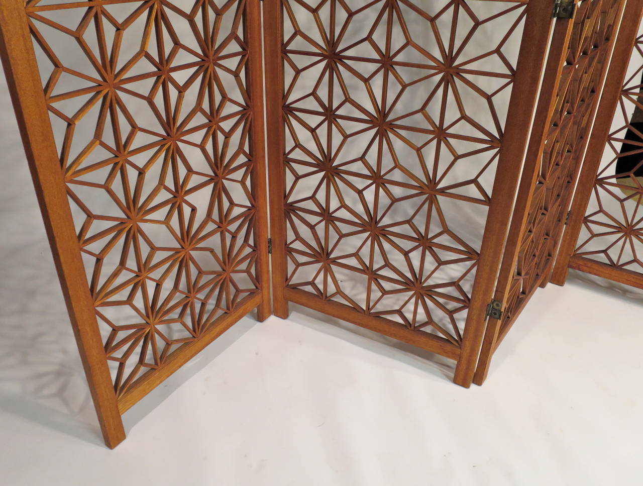 Mid-Century Modern Geometric Screen or Divider For Sale 2