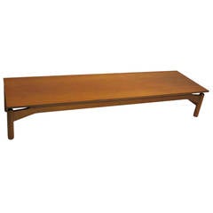 Walnut Coffee Table by Greta Grossman for Glenn of California