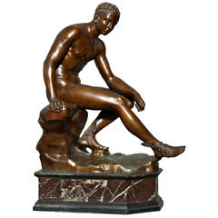 Seated Mercury, Grand Tour Bronze