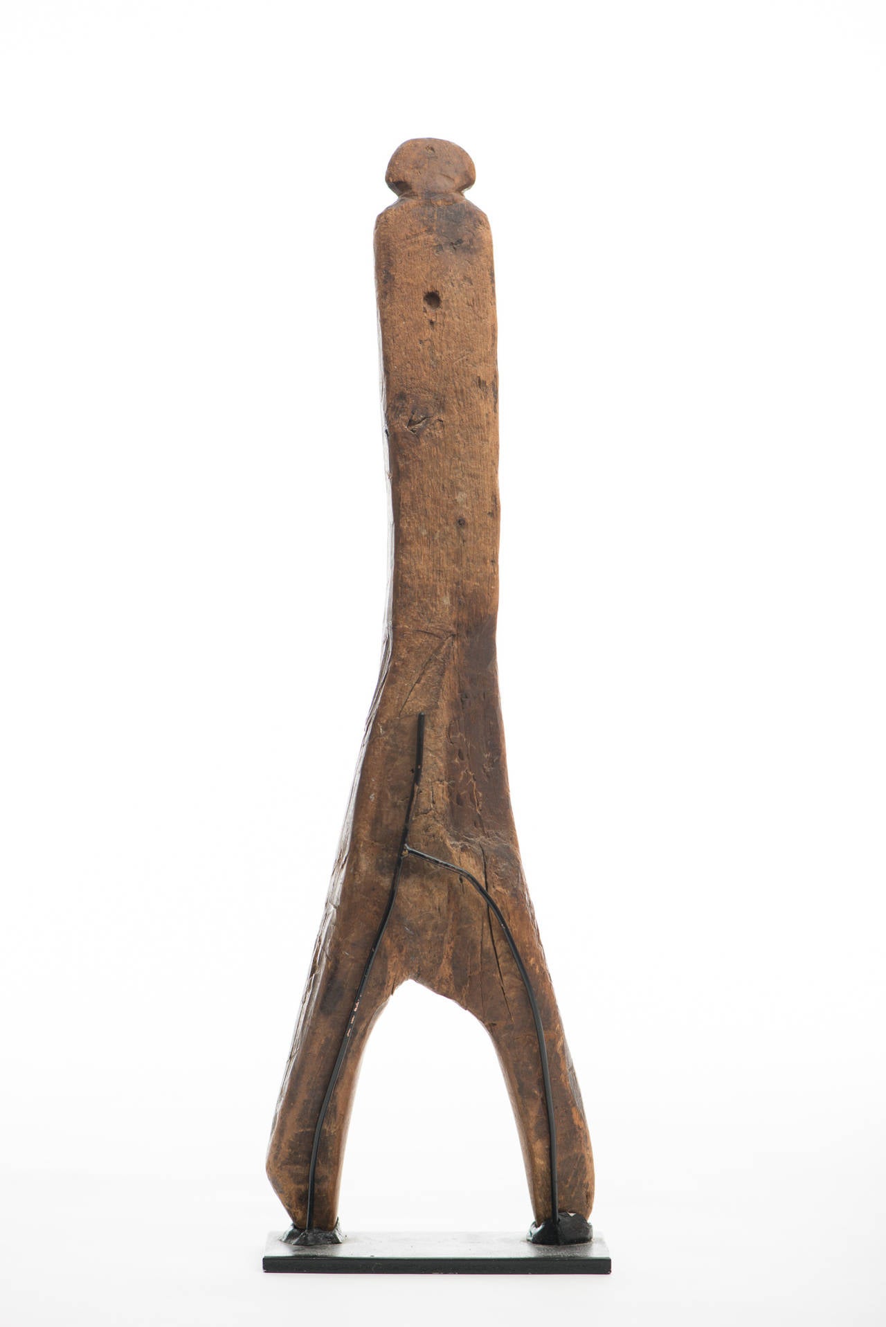 Carved Early Figural Primitive Boot Jacks