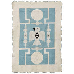 Mid-20th Century Cherokee Veteran's Quilt 6