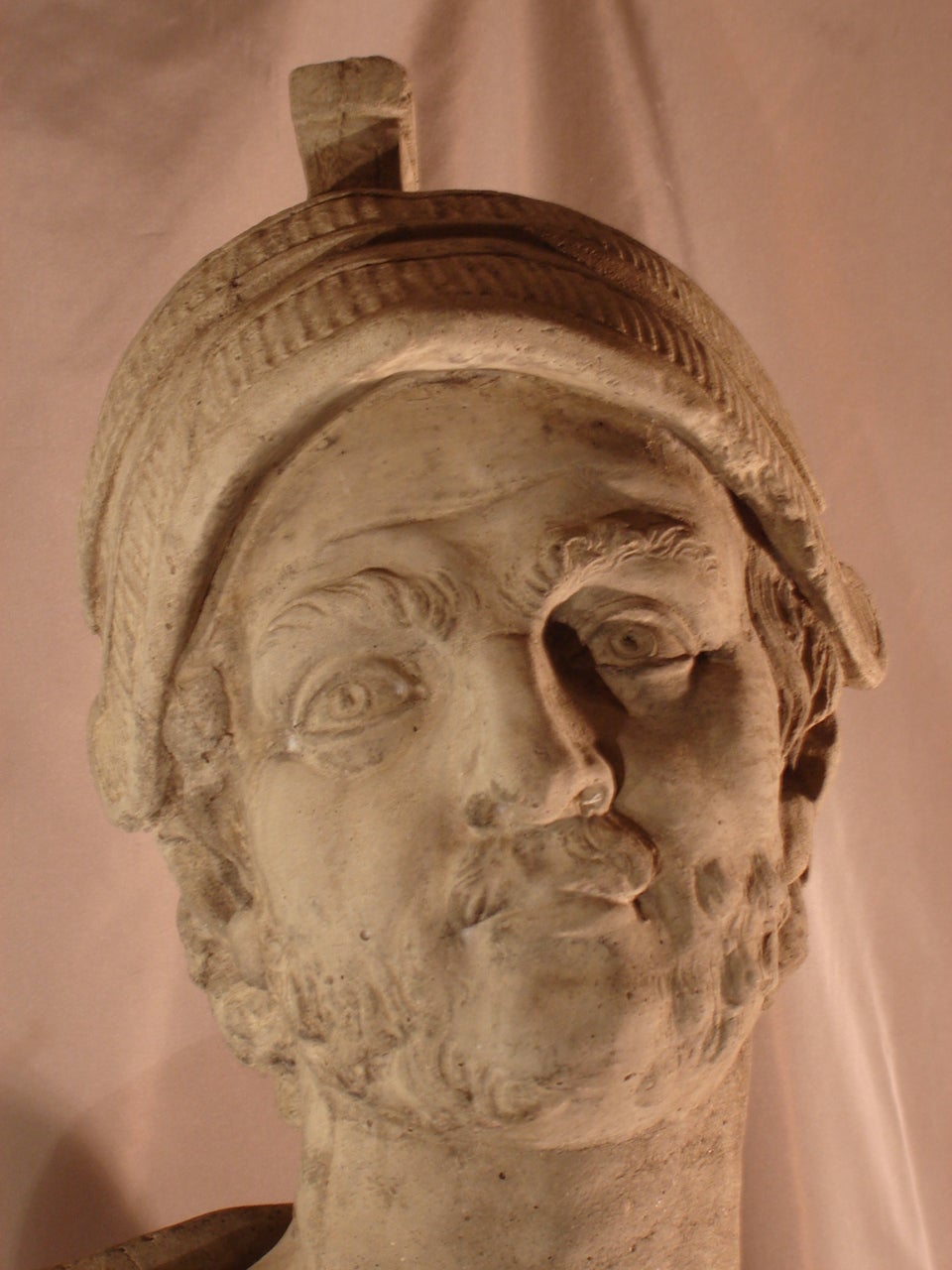 Early 20th Century Reconstituted Pierre Bust of General Hannibal Barca