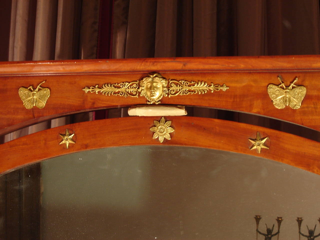 Mahogany Dressing Table Attributed to Jacob Desmalter In Good Condition For Sale In Antibes, FR