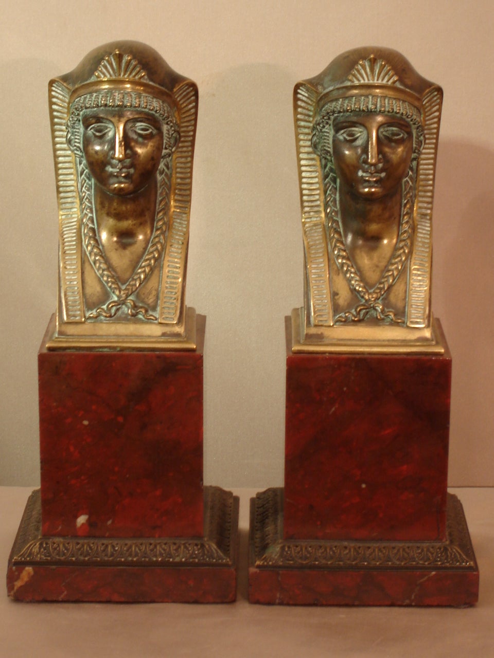 French Pair of Empire Period Busts Attributed to Pierre-Philippe Thomire For Sale