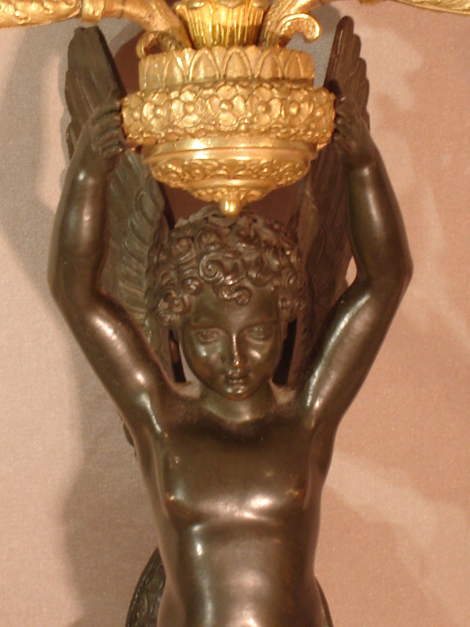 Pair of Empire Sconces Attributed to Antoine Ravrio 2