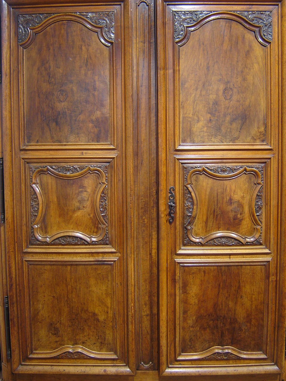 French Louis XIV Walnut Lyon Cabinet For Sale