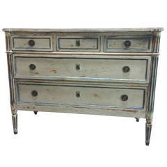 Painted 18th Century Chest of Drawers
