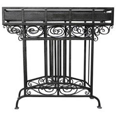 Hand-Forged Iron Jardiniere