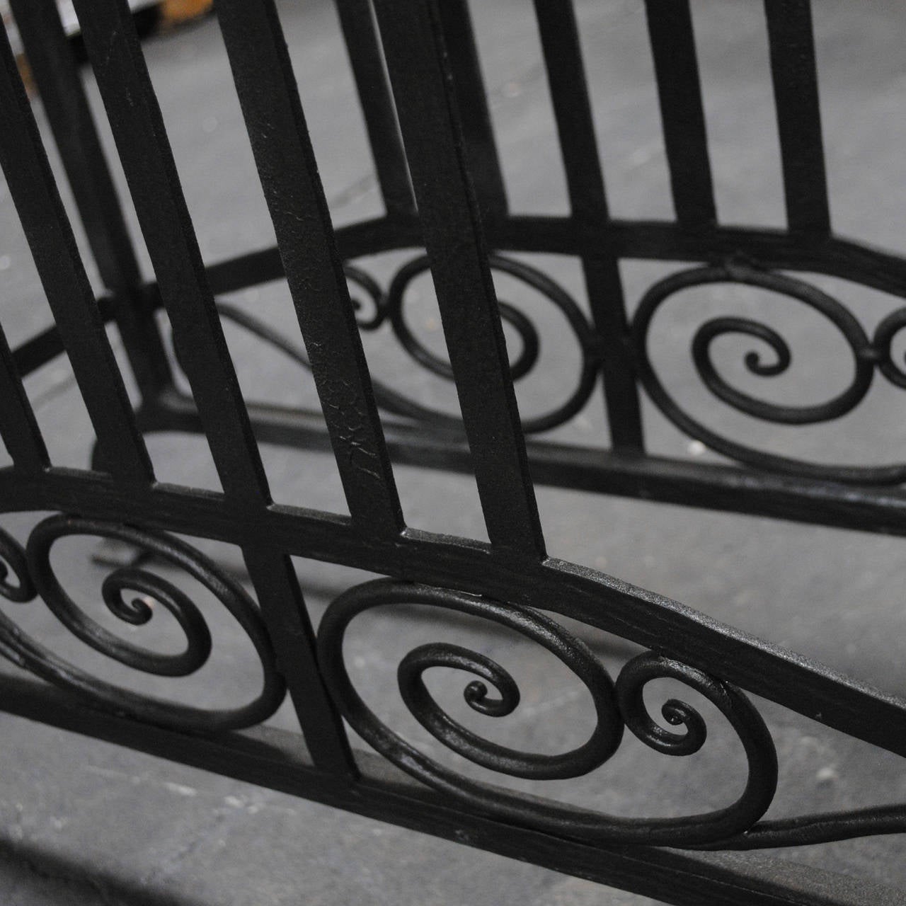 Wrought Iron Hand-Forged Iron Jardiniere For Sale