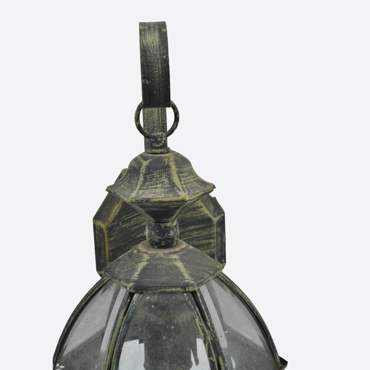 Pair of Seeded Glass Lanterns 1