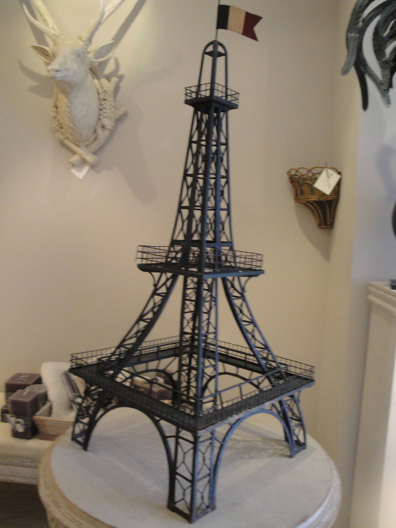 French Eiffel Tower Architectural Model For Sale