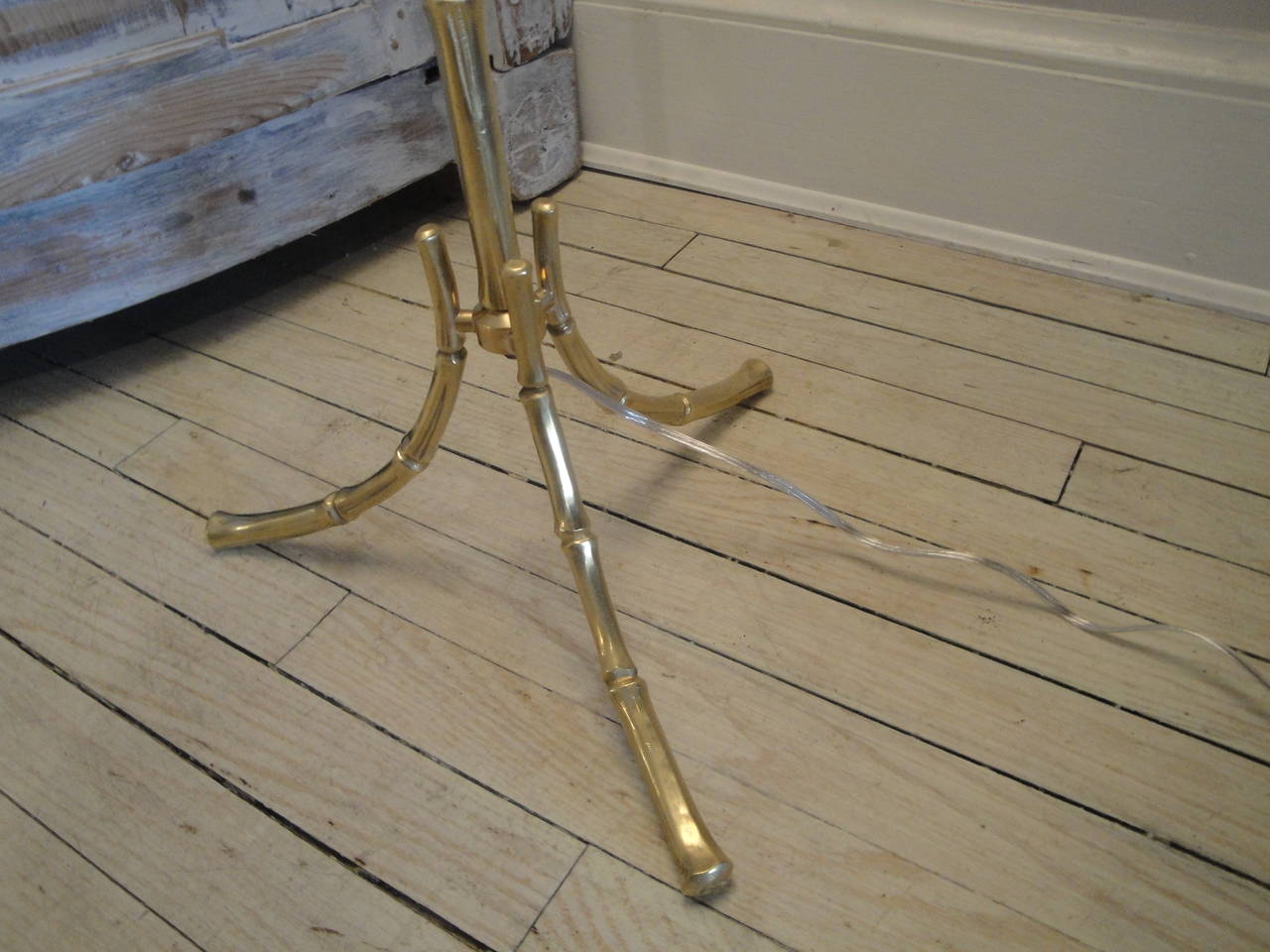 French 20th Century Bagues Floor Lamp