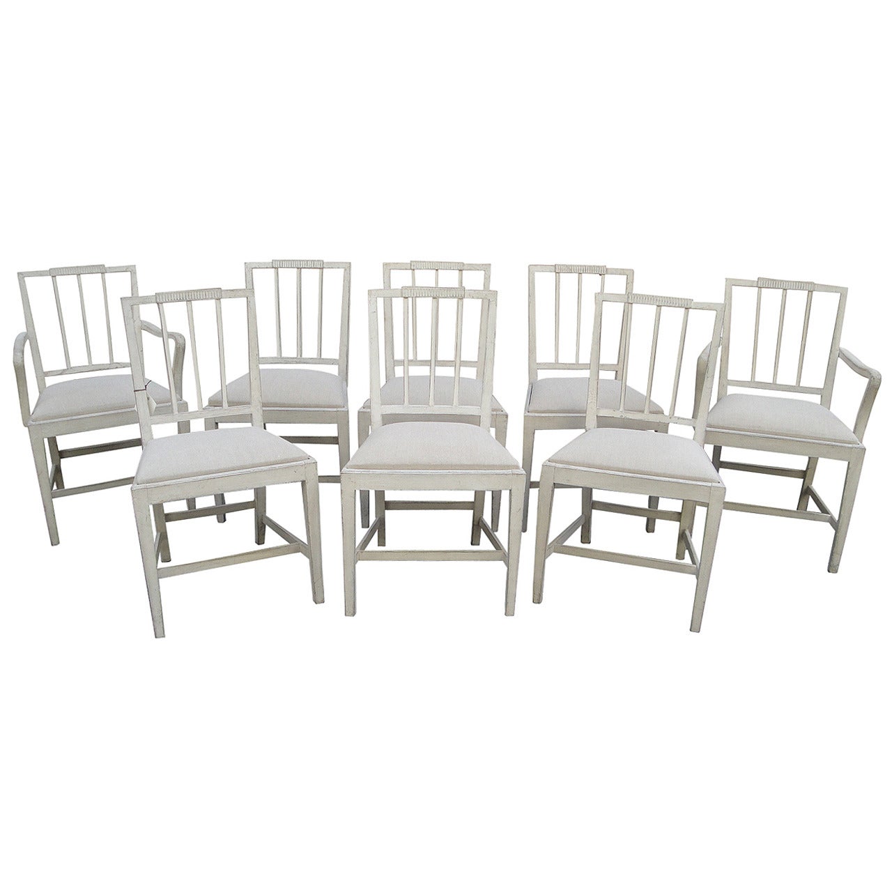 Set of 14 Swedish Dining Chairs