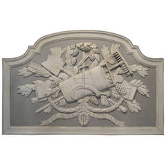 18th Century French Louis XVI Carved Panel