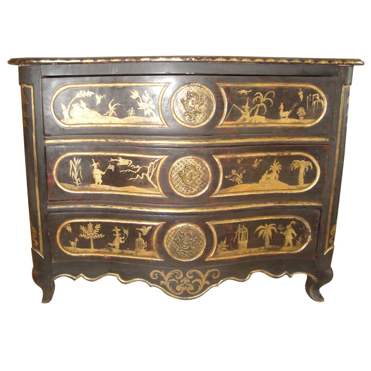 18th Century Chinoiserie Commode For Sale