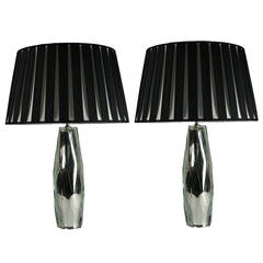 Pair of Beautiful Murano Table Lamps